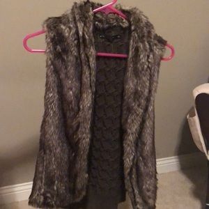 Fur vest